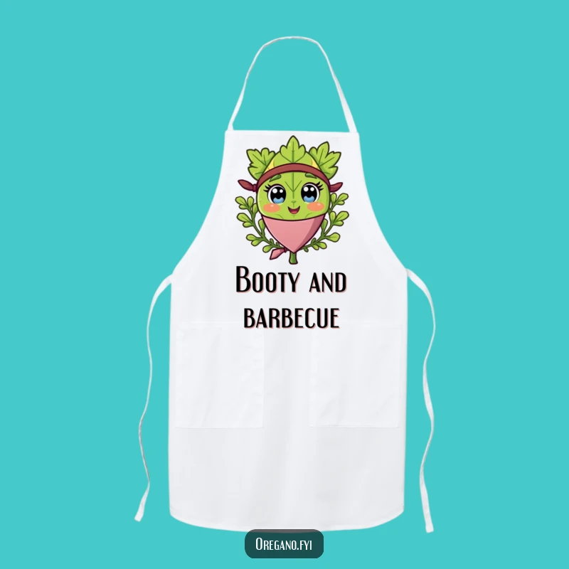 Funny Pirate Oregano Apron: Cook Up Some Herbaceous Treasure