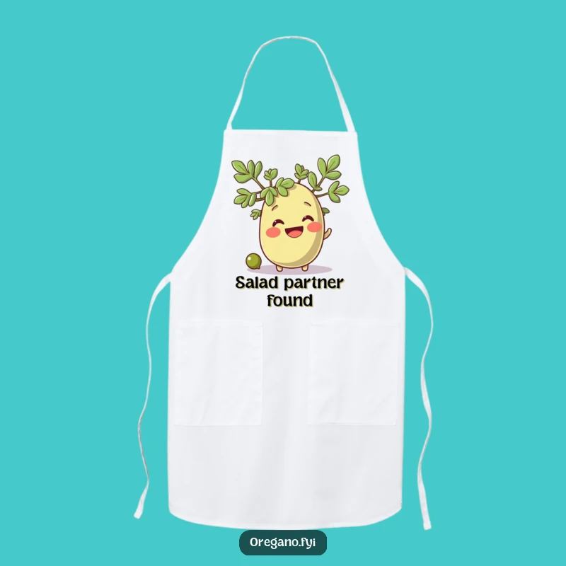 Funny Oregano & Olive Apron: Kitchen Fun, Charming Funny Gift!