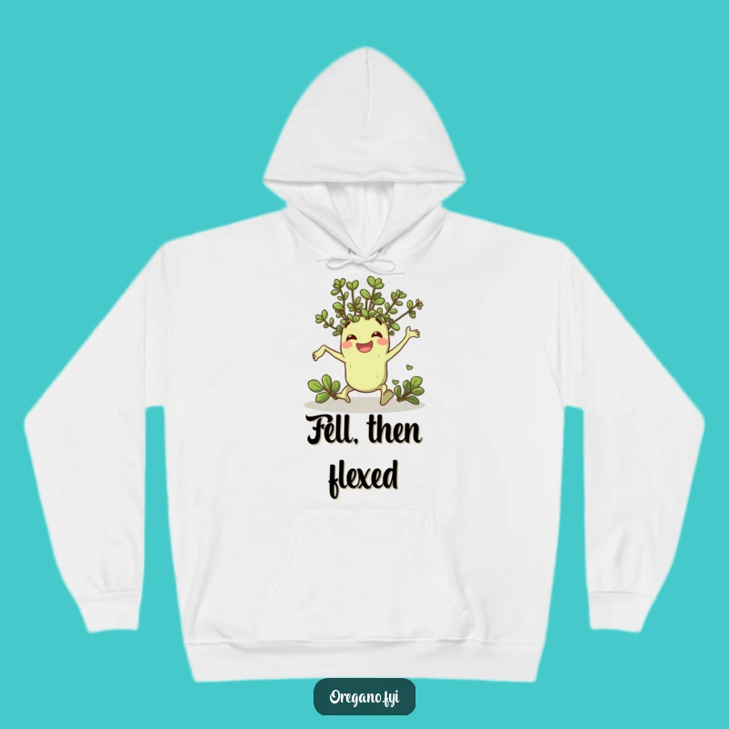 Funny Oregano Hoodie: Cozy & Comical Tripping Herb Apparel for Laughter