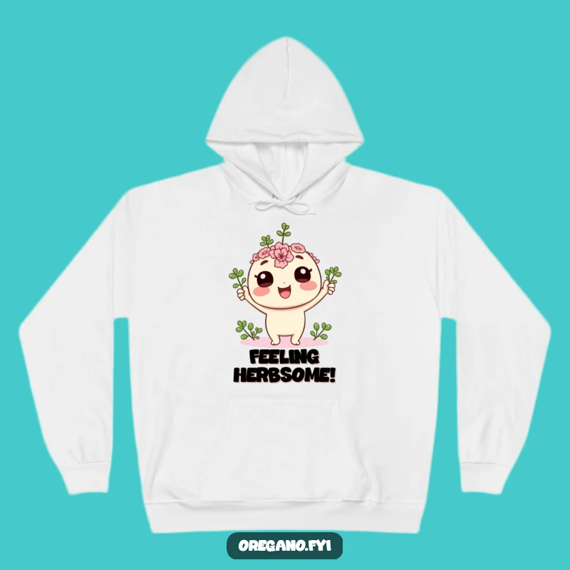 Funny Kawaii Oregano Victory Hoodie: Cozy Herb Spirit, The Ultimate Funny Gift