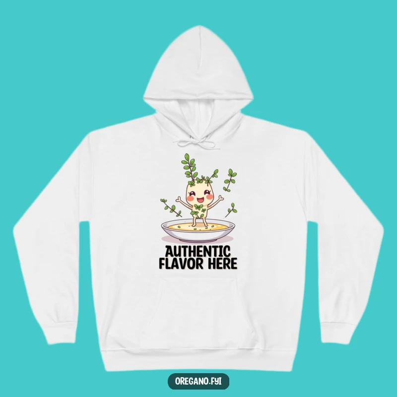 Funny Oregano Sprinkle Hoodie: Joyful Herb, Cozy Kitchen Warmth