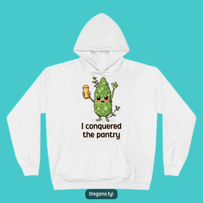 Funny Oregano Spice King Hoodie: Cozy Triumph Funny Gift!