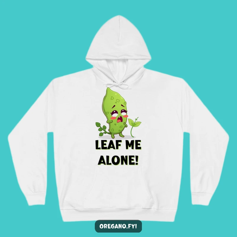 Funny Tickled Oregano Hoodie: Cozy Up with Herbaceous Hilarity
