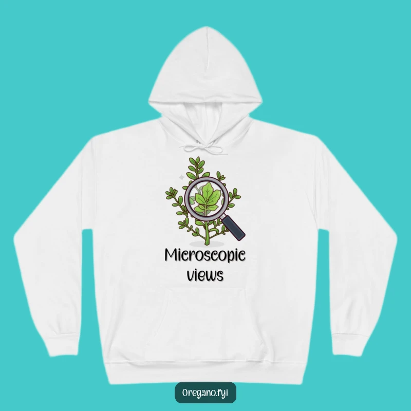 Funny Detective Oregano Hoodie, Cozy Herb Apparel for Curious Minds