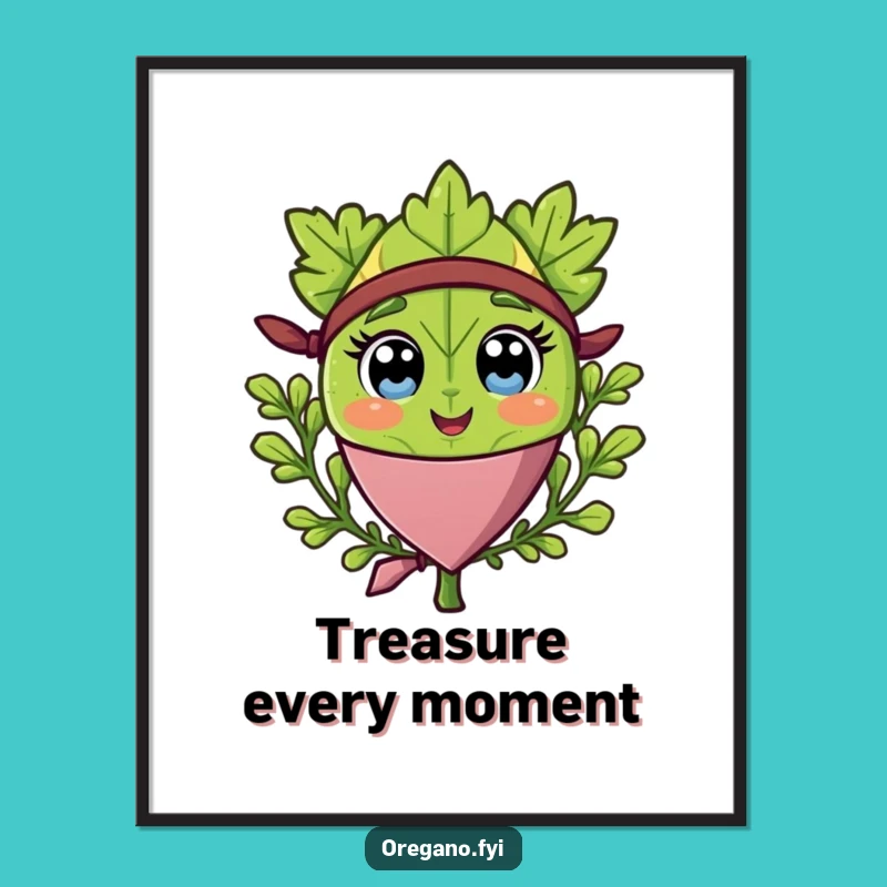 Adventurous Free Printable Wall Art: Pirate Oregano for Nautical Decor