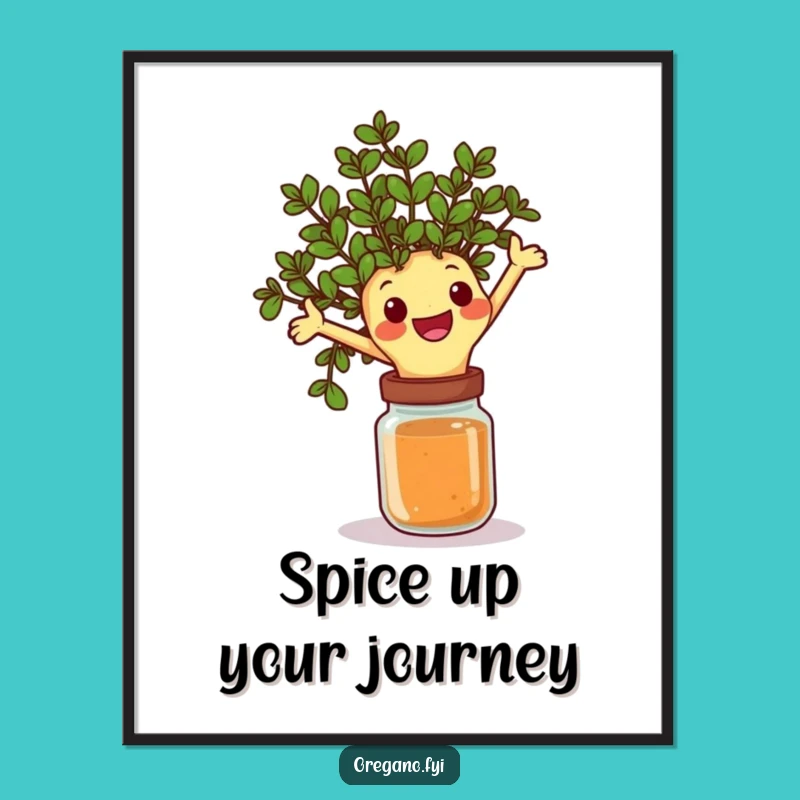 Free Printable Oregano Leap Art: Funny DIY Downloadable Decor!