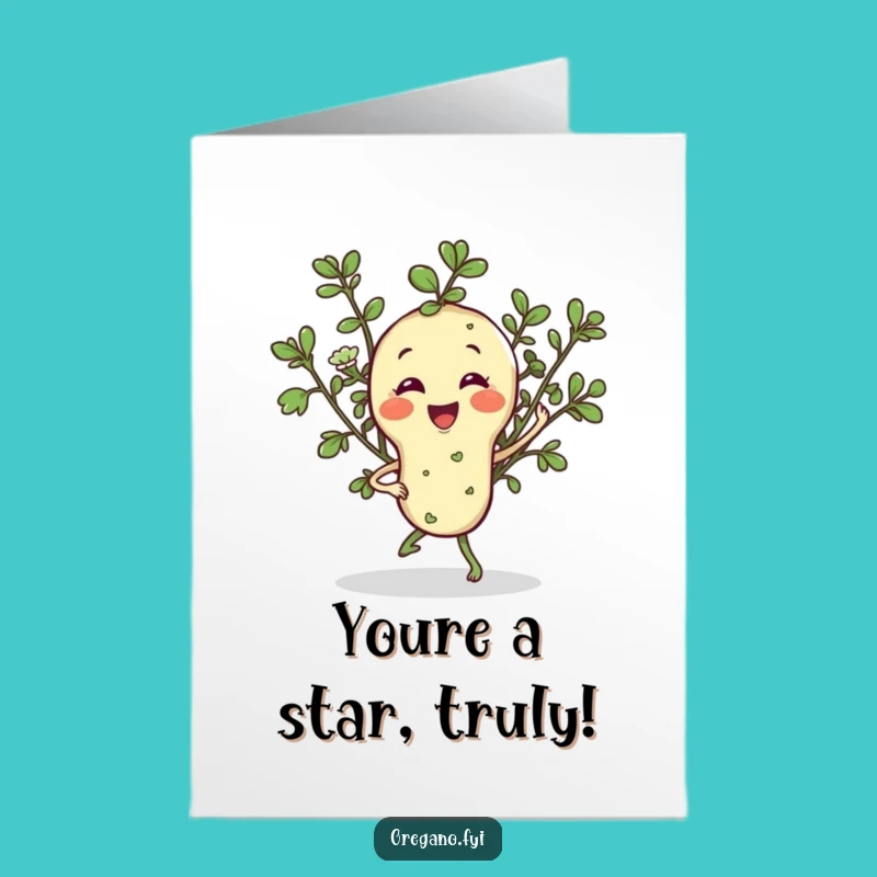 Free Printable Oregano Jig Card: Funny DIY Congratulations Gift!