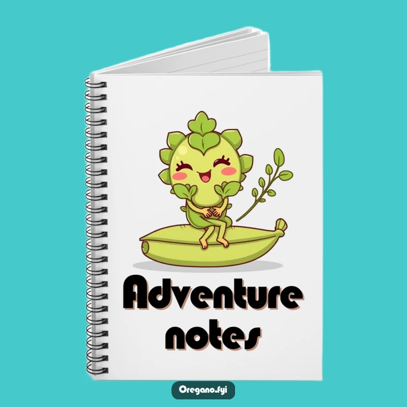 Funny Oregano Bay Leaf Ride Notebook: Winking Culinary Notes, Hilarious Funny Gift for Writers