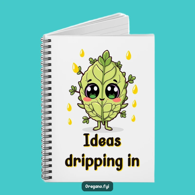 Funny Olive Oil Oregano Notebook: Capture Surprises, Perfect Funny Gift