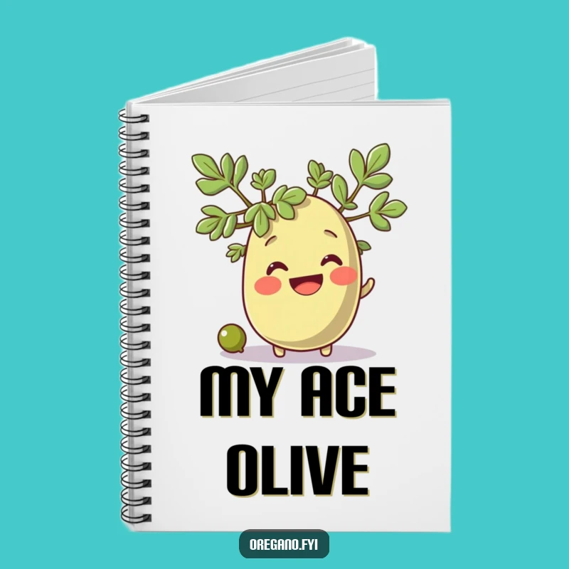 Funny Oregano & Olive Notebook: Joyful Notes, Perfect Funny Gift!