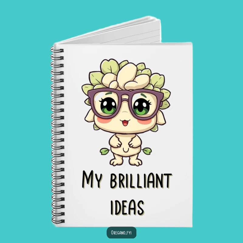 Funny Bewildered Oregano Notebook: Jot Down Your Ponderings