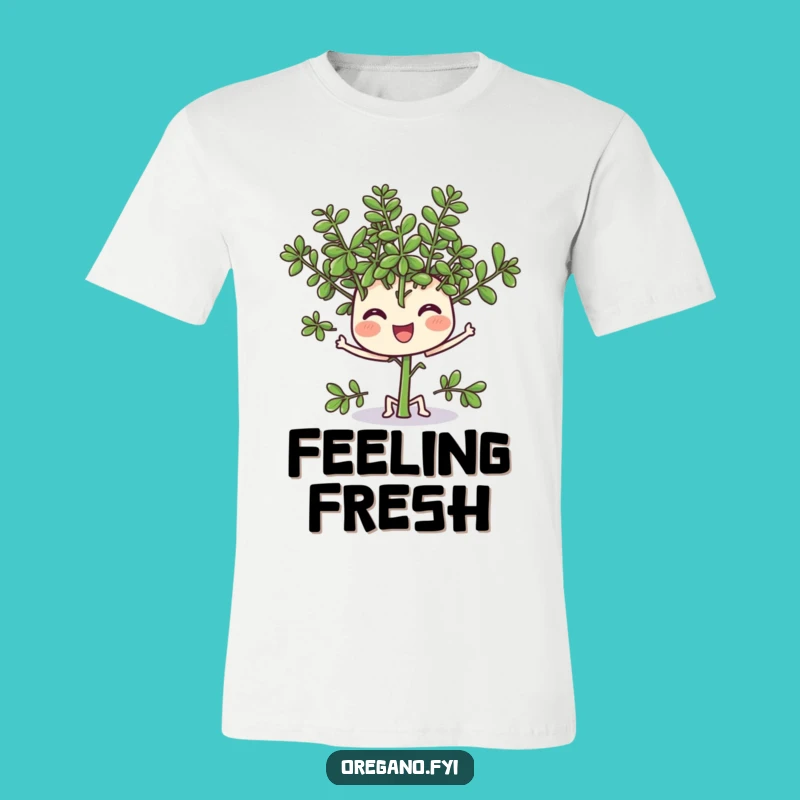 Funny Oregano Wiggle T-Shirt - Spread Joy with This Herbaceous Tee