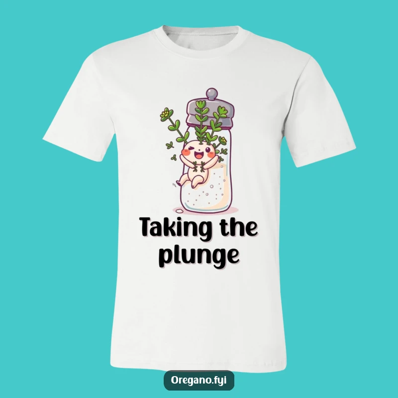 Funny Oregano Salt Slide T-Shirt: Slide into Fun and Laughter