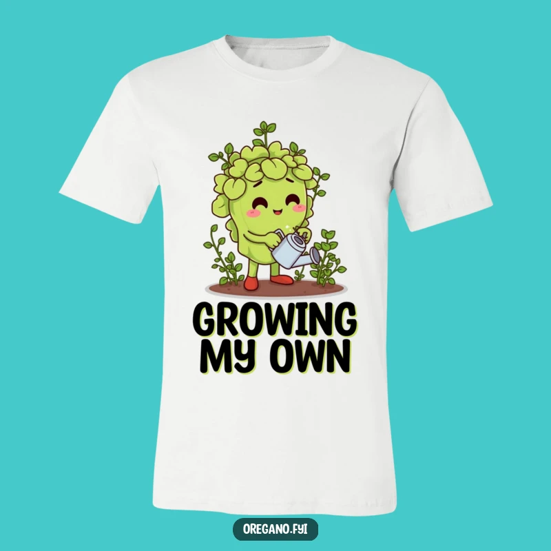 Funny Oregano Gardener T-Shirt: Wear Your Green Thumb with Pride Gift