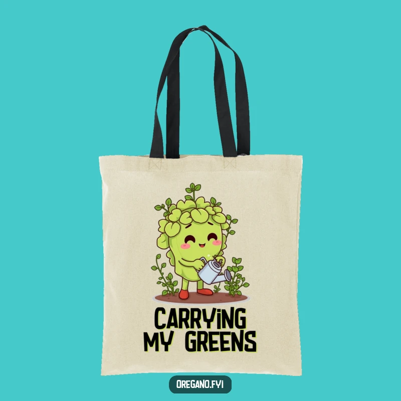 Funny Oregano Gardener Tote Bag: Carry Your Love for Plants with Style Gift