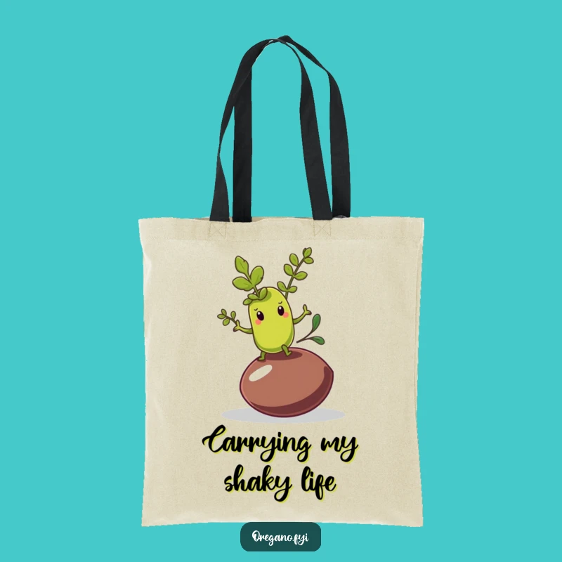 Funny Oregano Olive Pit Tote Bag: Carry the Comedy Funny Gift!
