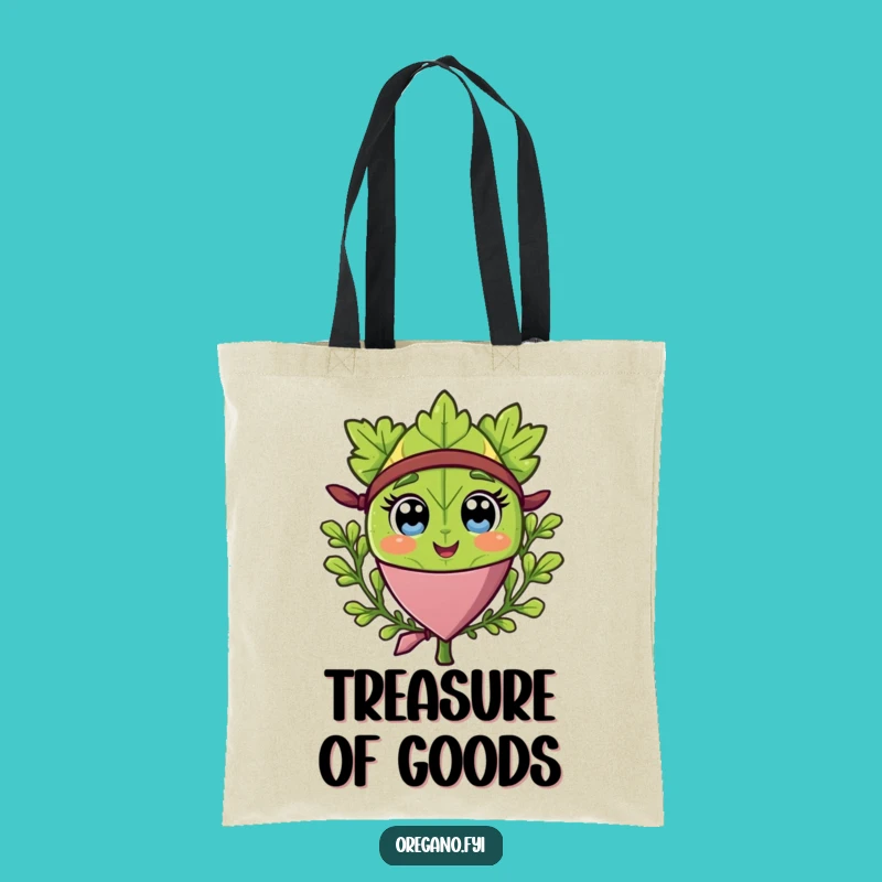 Funny Pirate Oregano Tote Bag: Carry Your Treasure of Laughs
